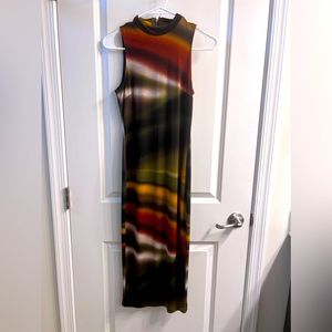 Colorful bodycon dress!